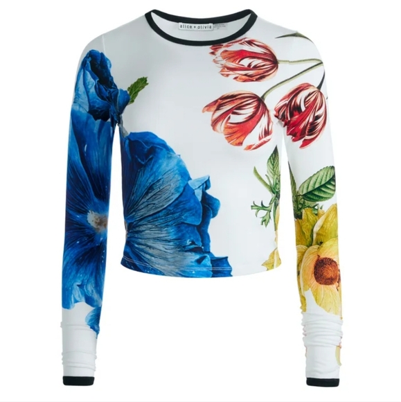 ALICE + OLIVIA Long Sleeved Top - Picture 4 of 8